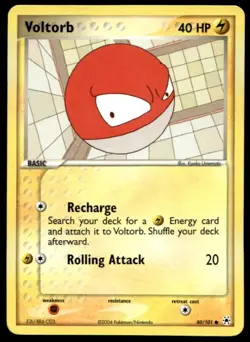 Pokemon Hidden Legends #80/101 Voltorb Common - Image 1