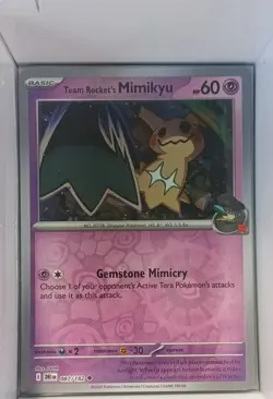 Team Rocket's Mimikyu 087/182 Sv10: Destined Rivals Reverse Holo - Image 1