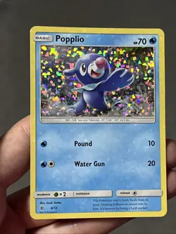 Pokemon TCG Popplio McDonalds Promos 4/12 Holo Promo Promo NM - Image 1