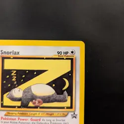 Pokemon - Black Star Promo - Snorlax #49 - Snorlax Z Wizards of the coast NM/LP - Image 3