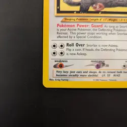 Pokemon - Black Star Promo - Snorlax #49 - Snorlax Z Wizards of the coast NM/LP - Image 4