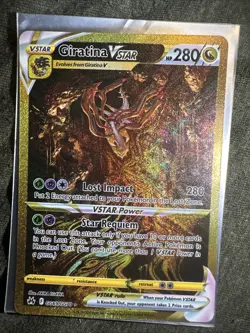 Pokemon TCG Giratina VSTAR GG69/GG70 Crown Zenith Galarian Gallery MINT!!! - Image 1