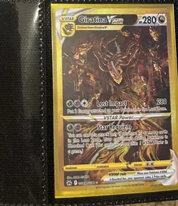 Pokemon TCG Giratina VSTAR GG69/GG70 Crown Zenith GG Secret Rare Holo 280 - Image 1
