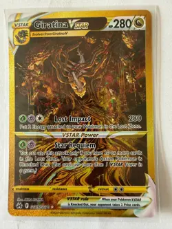 Giratina VSTAR GG69/GG70 Gold Crown Zenith English Mint Pokemon TCG - Image 1