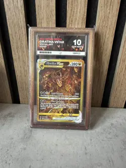 Pokemon TCG - Giratina VSTAR GG69/GG70 Crown Zenith Ace 10 Perfect Subgrades - Image 1