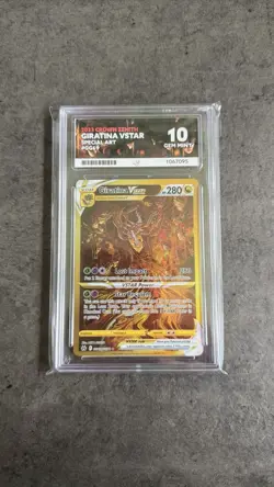 Pokemon Giratina VSTAR TCG Crown Zenith Ace 10 Perfect Subgrades GG69/GG70 - Image 1
