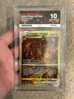 Giratina VSTAR GG69/GG70 Crown Zenith - Pokemon TCG - Ace 10 Perfect Subgrades - Image 1