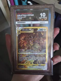 Giratina VSTAR GG69/GG70 Crown Zenith - Pokemon TCG - Ace 10 Perfect Subgrades - Image 1