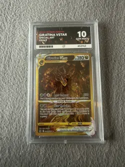 Giratina VSTAR GG69/GG70 Crown Zenith - Pokemon TCG - Ace 10 Perfect Subgrades - Image 1
