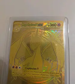 Mega Charizard Y EX 294/217 Gold Hyper Rare, Ascended Heroes, Pokemon TCG (NM) - Image 3