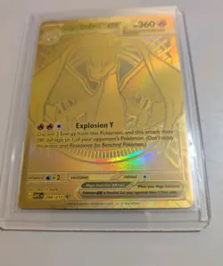 Mega Charizard Y EX 294/217 Gold Hyper Rare, Ascended Heroes, Pokemon TCG (NM) - Image 4