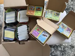 Huge Pokemon Card Bundle 2000+ Cards Various Sets Mid Era And Vintage Read Desc - Image 1