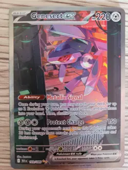 Pokemon TCG Genesect ex 169/086 - Special Illustration Rare - Black Bolt - *NM* - Image 1