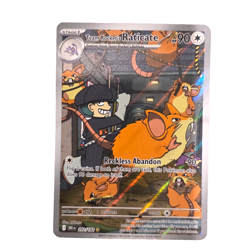 Pokemon - 202/182 - Team Rocket's Raticate - Destined Rivals - Image 1