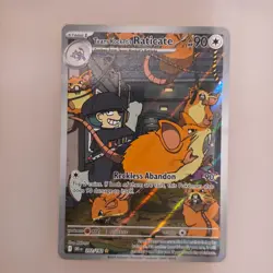 Pokemon - 202/182 - Team Rocket's Raticate - Destined Rivals - Image 3