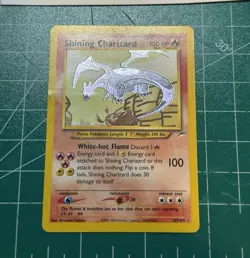Pokemon TCG Shining Charizard 107/105 Neo Destiny Holo Secret Rare English - Image 1