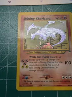 Pokemon TCG Shining Charizard 107/105 Neo Destiny Holo Secret Rare English - Image 3