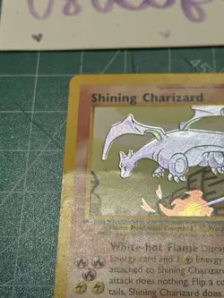 Pokemon TCG Shining Charizard 107/105 Neo Destiny Holo Secret Rare English - Image 4
