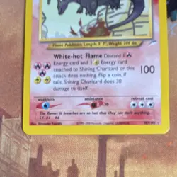 Pokemon TCG Shining Charizard 107/105 Neo Destiny Holo Secret Rare English Unlim - Image 3