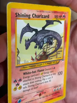 Pokemon Shining Charizard 107/105 Neo Destiny Secret Rare Holo WOTC Raw Vintage - Image 3