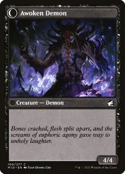 Ecstatic Awakener #100 (Foil) (NM) Midnight Hunt MID Magic MTG - Image 2