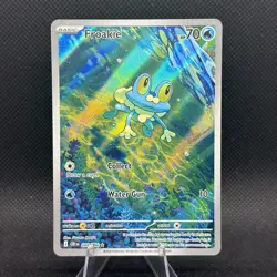 Pokemon TCG Froakie 088/086 Me04: Chaos Rising Holo NM - Image 1