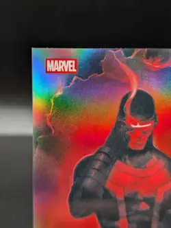 🔥2026 Topps Chrome Marvel #FF-10 Cyclops FANFARE Beautiful CLEAN CARD🔥 - Image 3