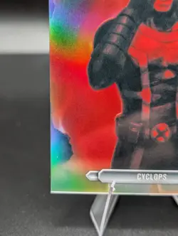 🔥2026 Topps Chrome Marvel #FF-10 Cyclops FANFARE Beautiful CLEAN CARD🔥 - Image 4
