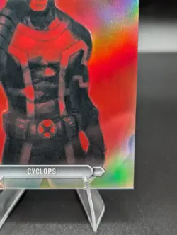 🔥2026 Topps Chrome Marvel #FF-10 Cyclops FANFARE Beautiful CLEAN CARD🔥 - Image 5