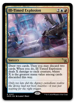 Ill-Timed Explosion #207 (NM) Murders Karlov Manor MKM Magic MTG - Image 1