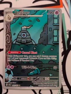TCG Pokemon English IR Dusclops 069/064 Sv: Shrouded Fable Holo Near Mint - Image 1