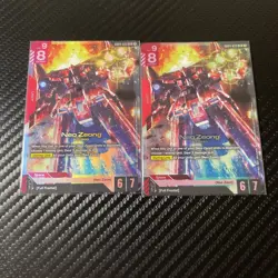 Gundam Card Game Phantom Aria Neo Zeong GD04-033 LR - Image 1