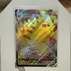 Pokemon TCG Pikachu Vmax Sword & Shield Swsh286 Holo Promo - Image 1