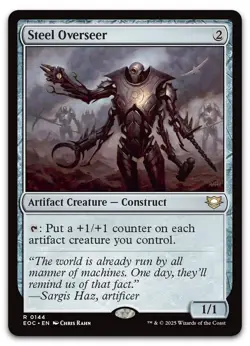 Steel Overseer #144 (NM) Edge of Eternities EOC Magic MTG - Image 1
