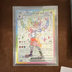 Cinderace ex 157/142 Near Mint Sv07: Stellar Crown Ultra Rare Holo English - Image 1