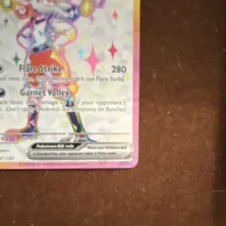 Cinderace ex 157/142 Near Mint Sv07: Stellar Crown Ultra Rare Holo English - Image 5