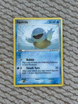Pokemon TCG Squirtle 83/112 FireRed & LeafGreen Regular Common 2004 (NM) - Image 1
