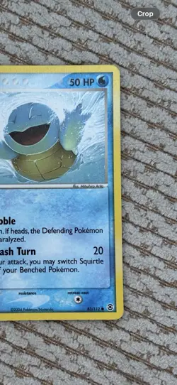 Pokemon TCG Squirtle 83/112 FireRed & LeafGreen Regular Common 2004 (NM) - Image 4