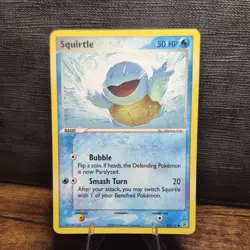 Pokemon TCG Squirtle 83/112 EX FireRed & LeafGreen Common Regular Basic 50 HP - Image 1