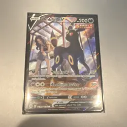 Pokemon TCG Umbreon V TG22/TG30 Brilliant Stars TG Holo UR EN 200 HP - Image 1