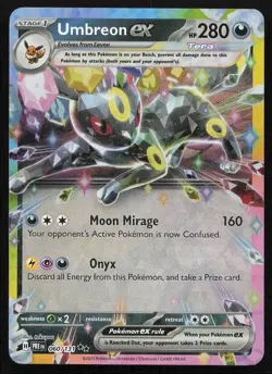 Umbreon EX 060/131 - S&V Prismatic Evolutions Double Rare - Pokemon TCG Card NM - Image 1