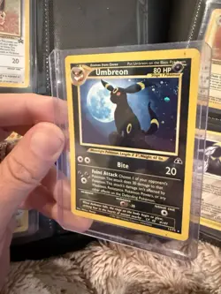 Nintendo Pokemon TCG Japanese Holo Lot 9 Vintage 1999 Eevee Umbreon Jolteon - Image 2