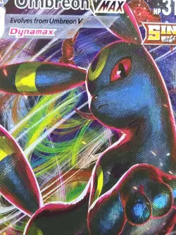 Pokemon TCG Umbreon VMAX 095/203 Evolving Skies Single Strike Holo Ultra Rare - Image 3