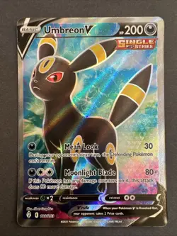 Pokemon TCG - Umbreon V Evolving Skies 188/203 Holo Ultra Rare Card Pack Fresh - Image 1