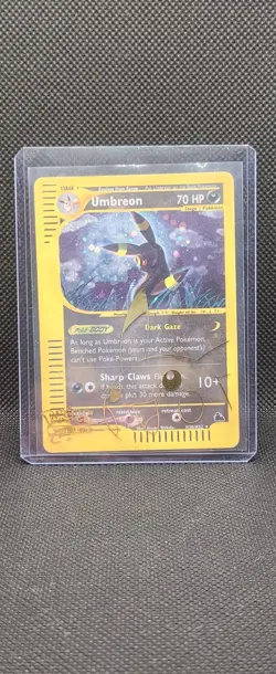 Pokemon TCG Umbreon Skyridge H30 Holo Holo Rare MP Belly Swirl WOTC Vintage - Image 1