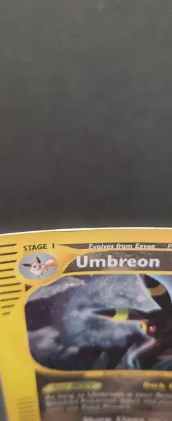 Pokemon TCG Umbreon Skyridge H30 Holo Holo Rare MP Belly Swirl WOTC Vintage - Image 5