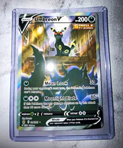 Pokemon TCG Umbreon V 189/203 Evolving Skies SWSH07 Alternate Full Art - Image 1