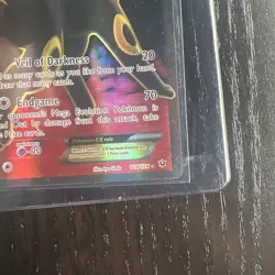 Pokemon TCG Umbreon EX Full Art Ultra Rare Card 119/124 XY Fates Collide - Image 3