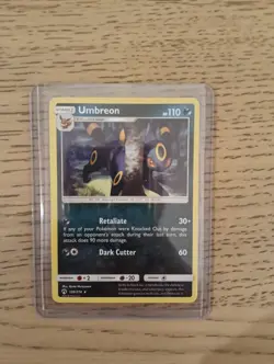 Pokemon TCG Umbreon Lost Thunder 120/214 Regular Rare - Image 1