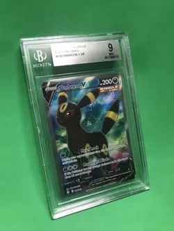 BGS 9 MINT Umbreon V Full Art UR 188/203 Evolving Skies 2021 Pokemon TCG - Image 1